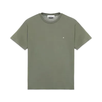 Stone Island 21213 60/2 COTTON JERSEY_SLIM FIT "Sage Green"