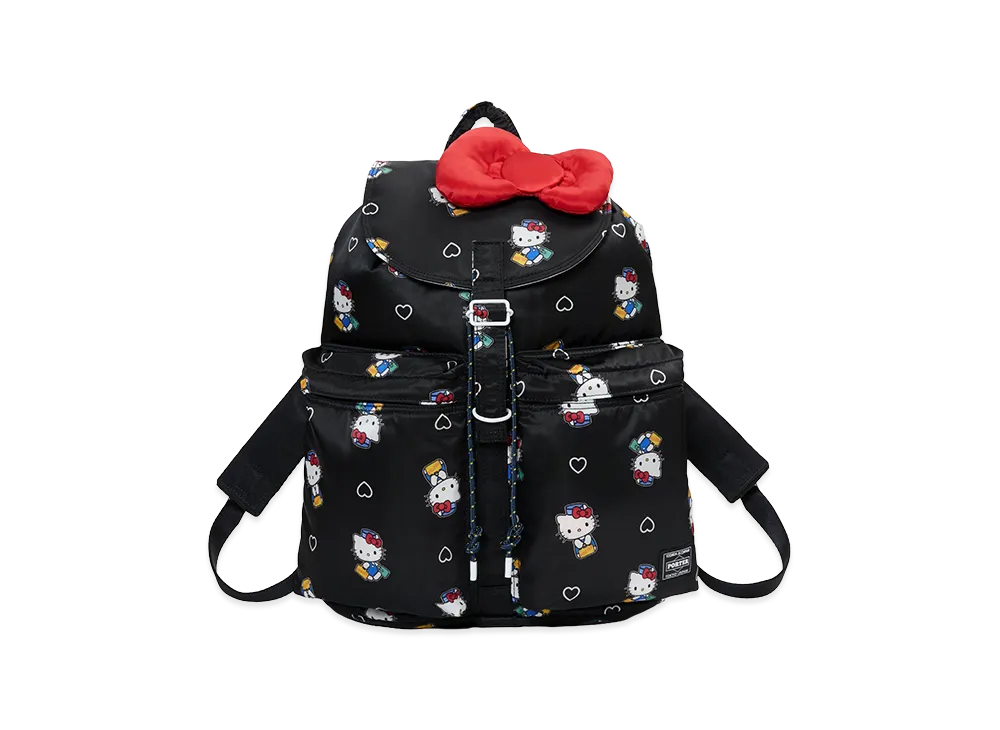 PORTER x HELLO KITTY Rucksack "Black"