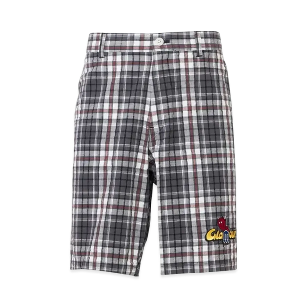 HYSTERIC GLAMOUR HG Fork Embroidered Shorts "Charcoal Gray"
