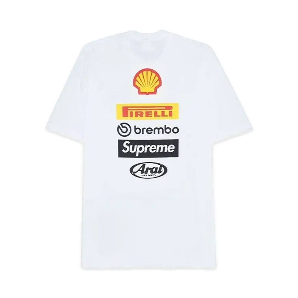 Supreme x Ducati Logos Tee 
