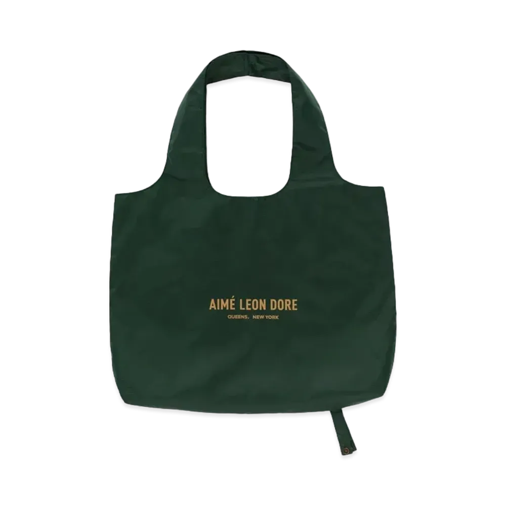 Aime Leon Dore Packable Logo Tote "Green"