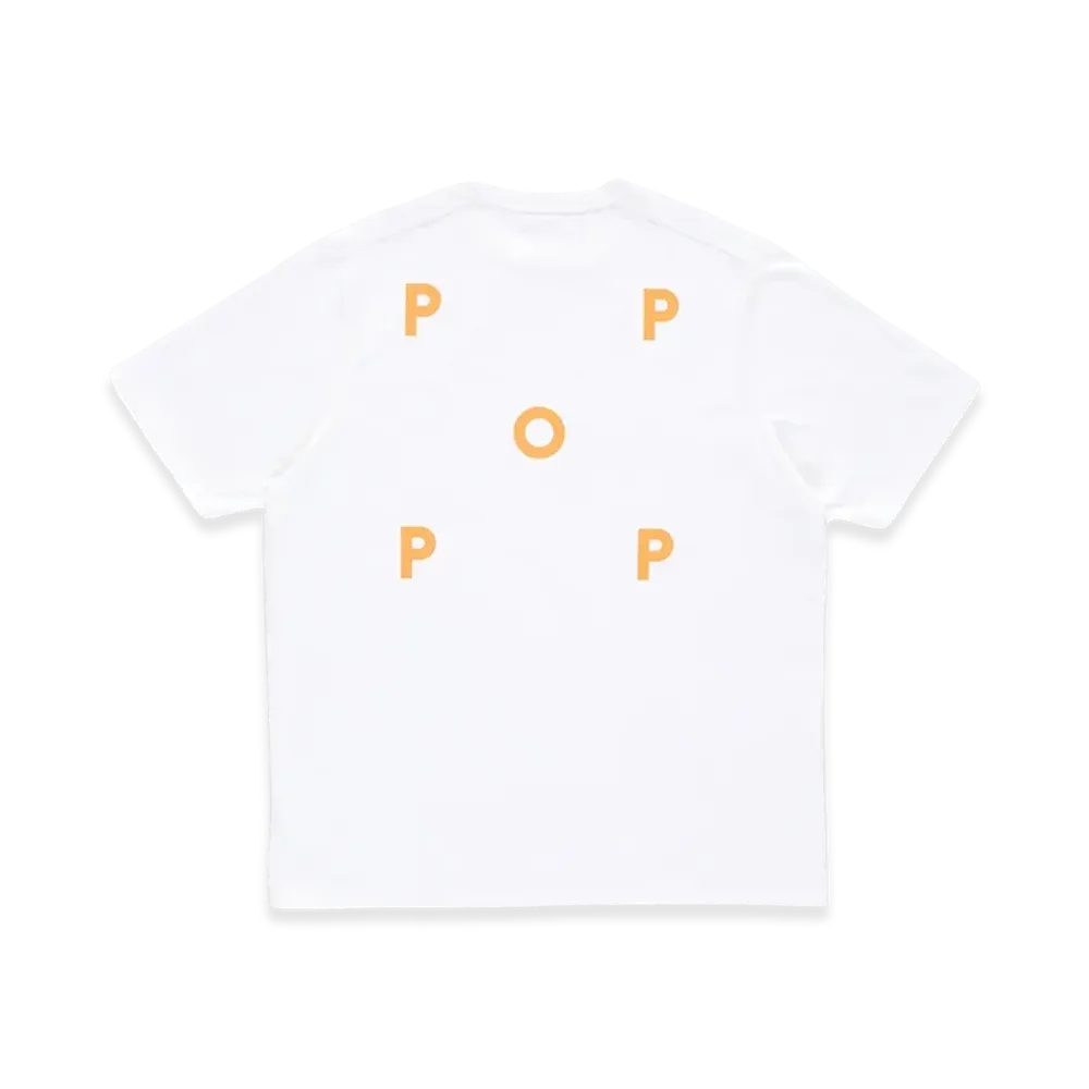 POP TRADING COMPANY Logo T-Shirt "White"