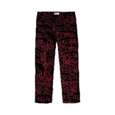 Supreme x COMME des GARCONS SHIRT Canvas Painter Pant "Black"