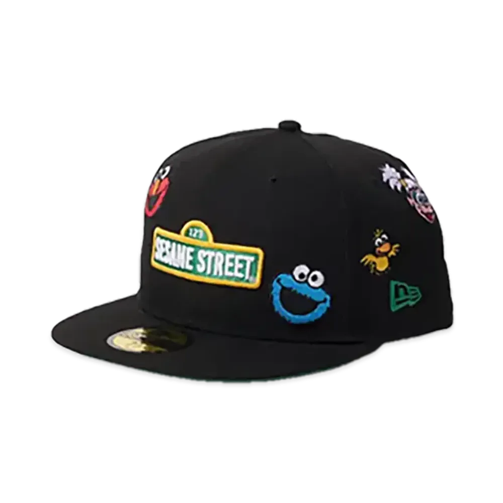 NEW ERA x SESAME STREET 59Fifty All Over "Black"