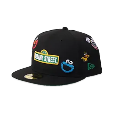 NEW ERA x SESAME STREET 59Fifty All Over "Black"