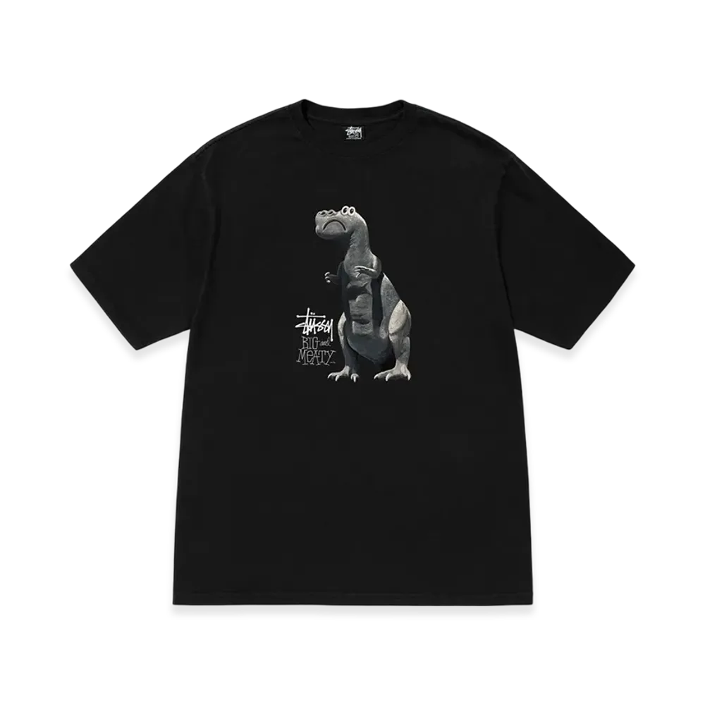 Stussy Big & Meaty Pigment Dyed Tee "Black"