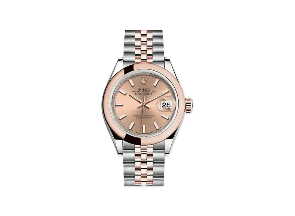 ROLEX Lady-Datejust Oyster 28mm "Rose/Oyster Steel/Everose Gold"