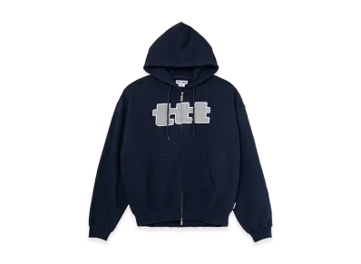 TTTMSW TTT Big Logo Zip Up Hoodie "Navy"
