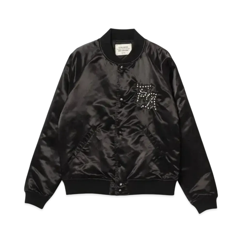 BEAMS FUTURE ARCHIVE Varsity Jacket "Black"