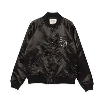 BEAMS FUTURE ARCHIVE Varsity Jacket "Black"