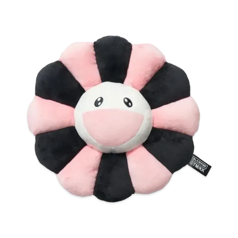 Takashi Murakami x BLACKPINK "In Your Area" Flower Pillow (30cm) "Pink/Black"