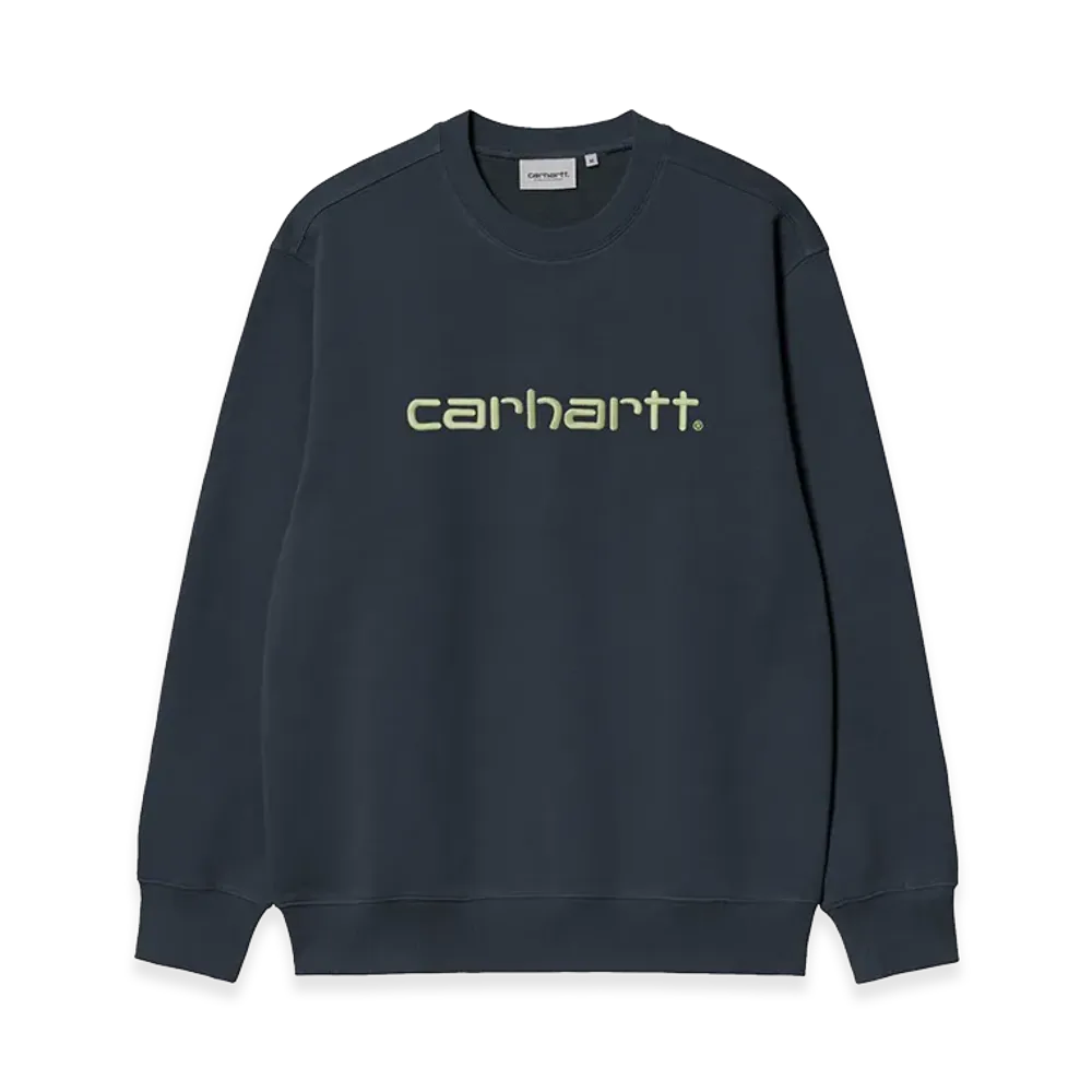 Carhartt WIP Carhartt Sweat "Deep Night/Gentle Green"