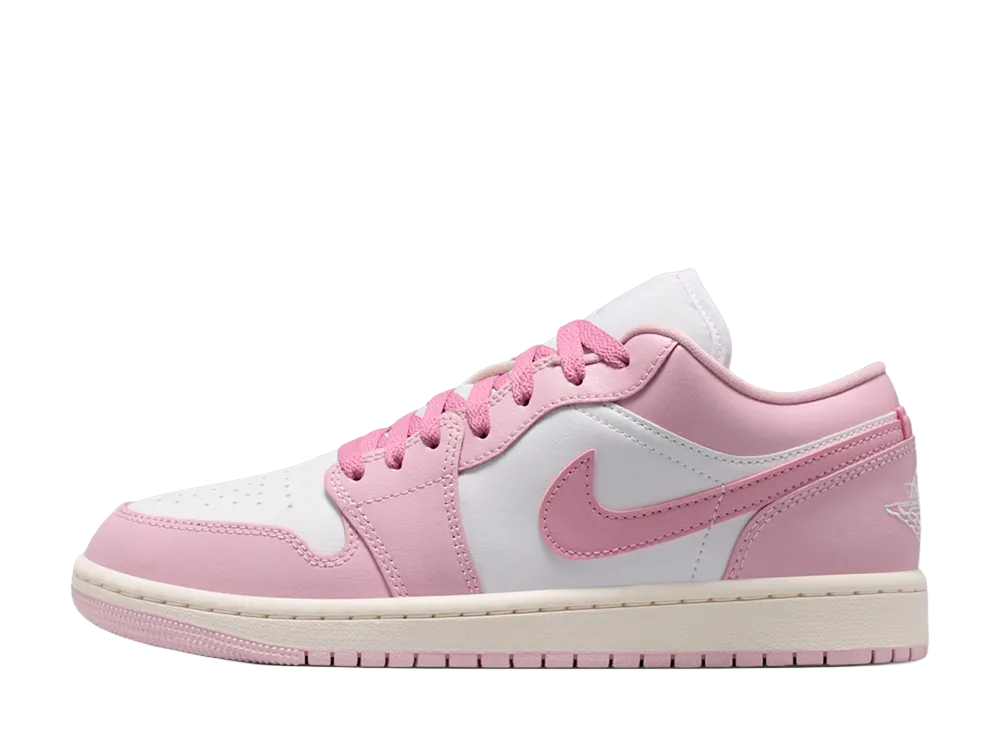 ナイキ ウィメンズ エアジョーダン1 ロー "アイスカーマイン/エレメンタルピンク"