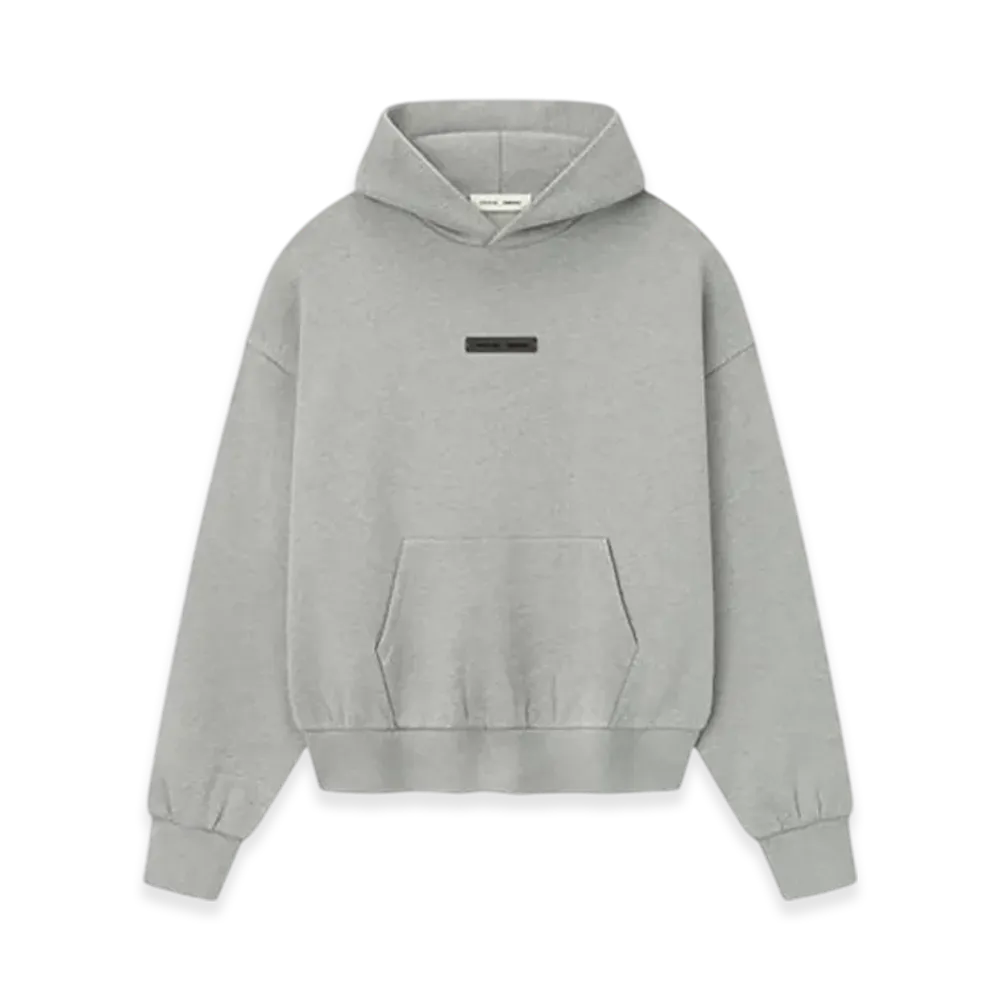 FEAR OF GOD ESSENTIALS Classic Fleece Hoodie "Concrete Heather"