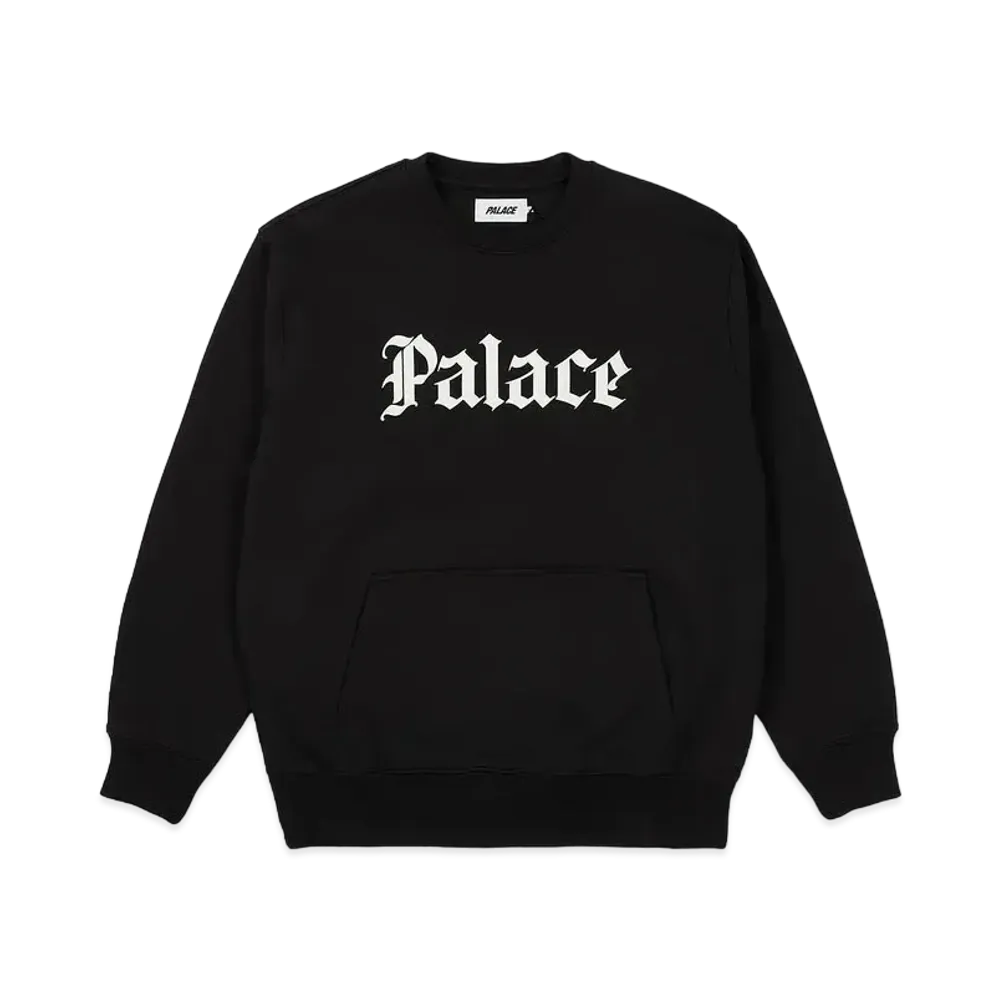 PALACE Ye Olde Crew "Black"