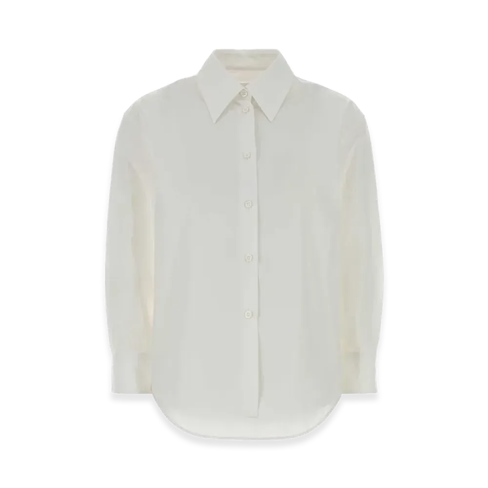 Jil Sander Women's Poplin Shirt "White"