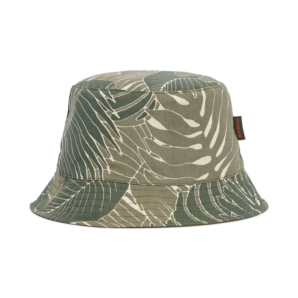 Barbour Cornwall Reversible Bucket Hat "Olive"
