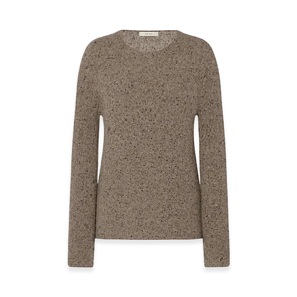 The Row Women's Maira Cashmere Sweater "Sepia"