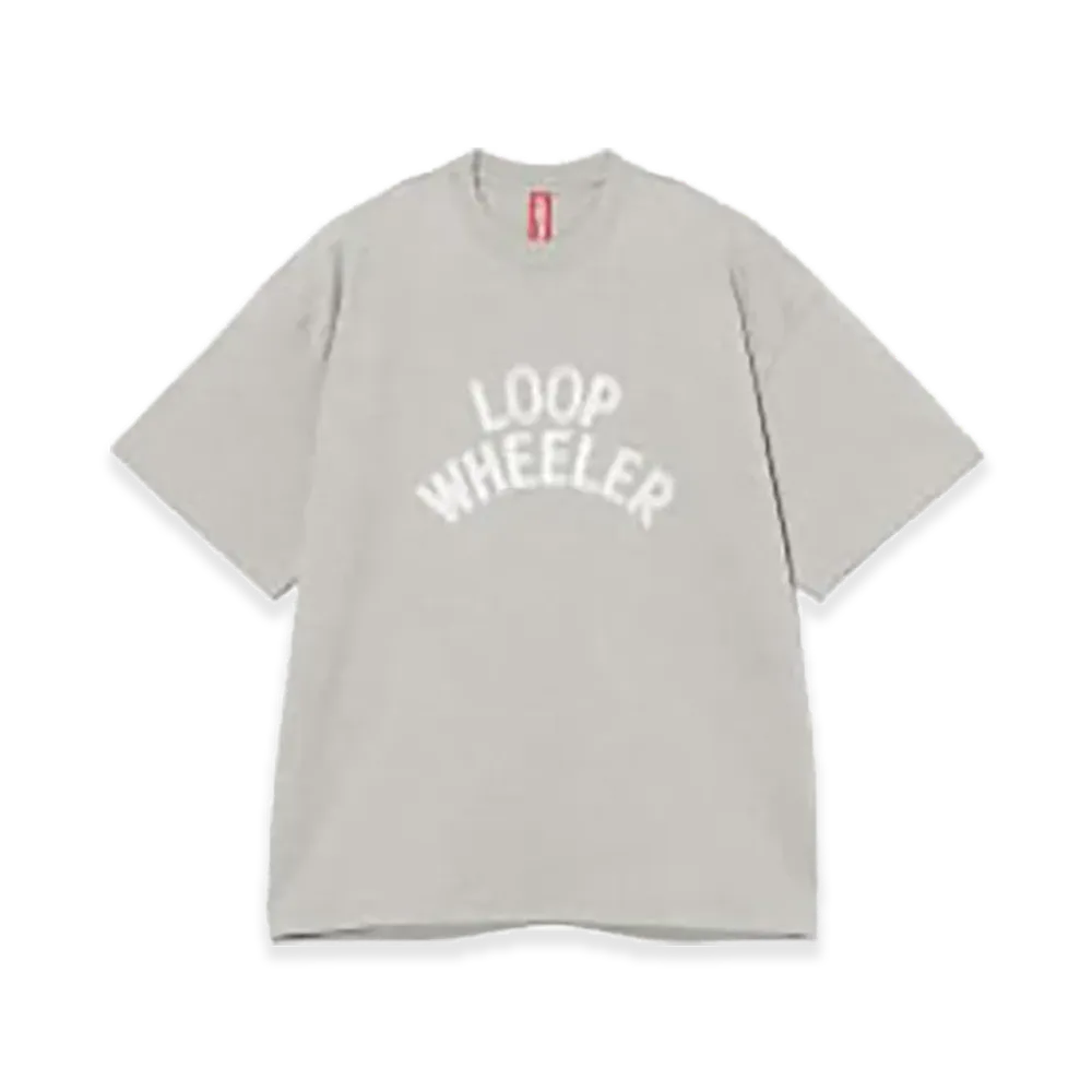 BEAMS JAPAN x LOOPWHEELER Graphic T-Shirt "Heather Gray"