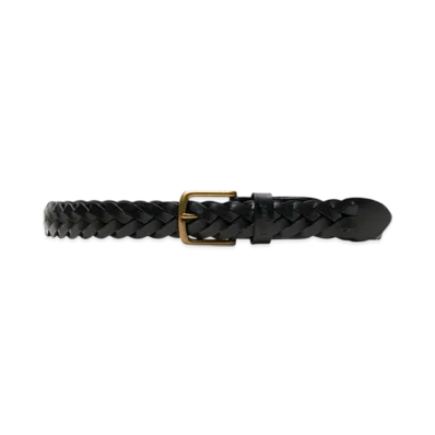 Levi's Braided Leather Belt "Black"