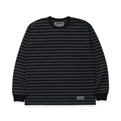 NEIGHBORHOOD x agnes b. Border Crewneck LS "Gray"