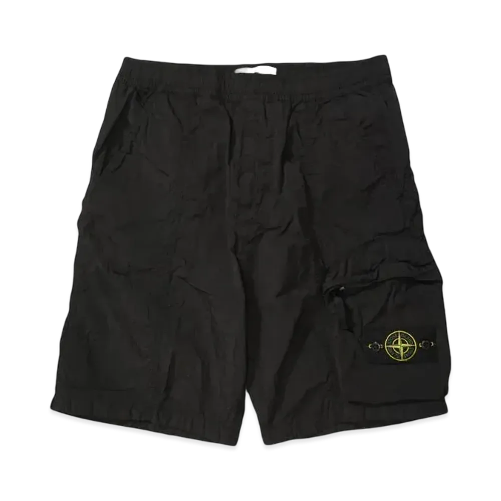 STONE ISLAND SHORTS"BLACK"
