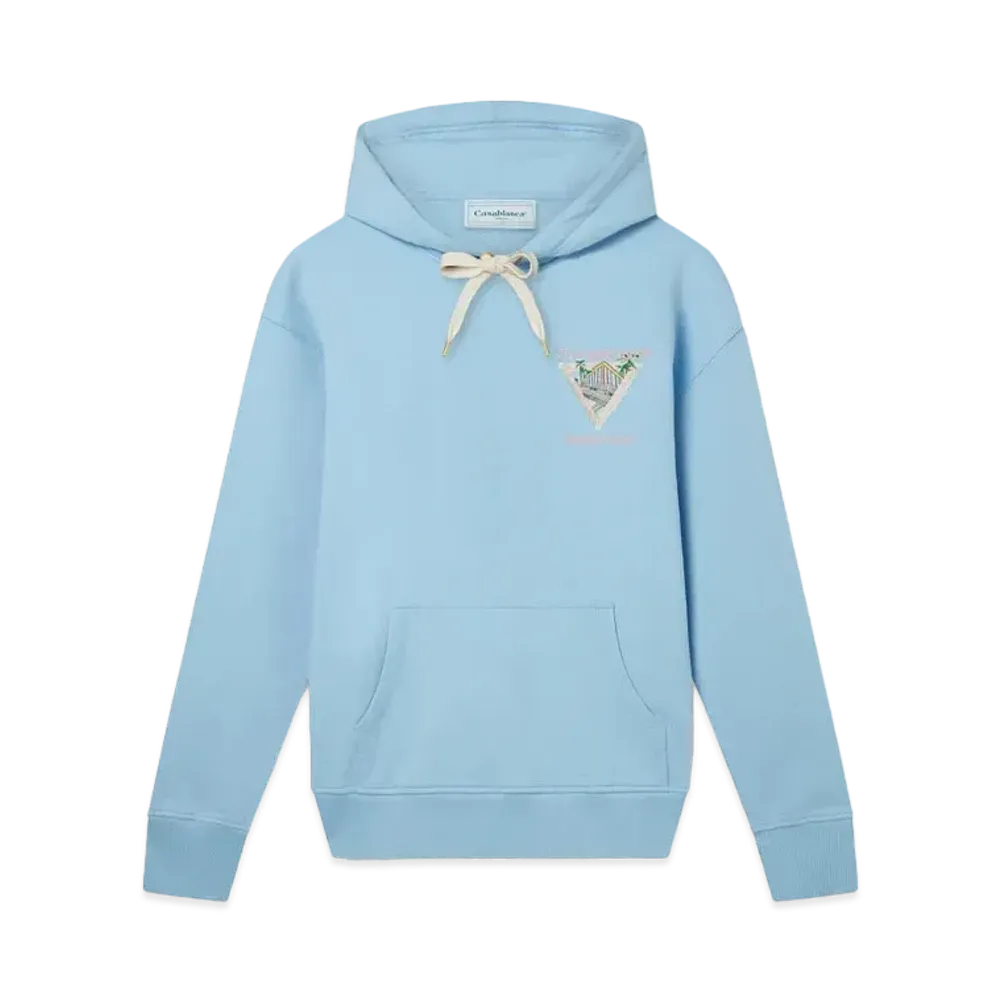 Casablanca Maison De Reve Hooded Sweatshirt "Blue"