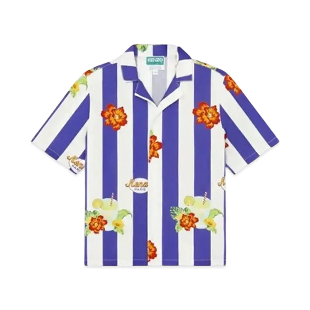 KENZO Short Sleeve Shirt "Electric Blue"