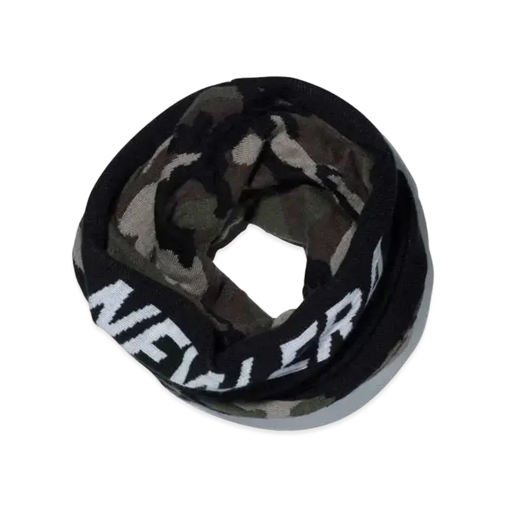 NEW ERA Twisted Neck Warmer New Era Logo "Black/Woodland Camo"