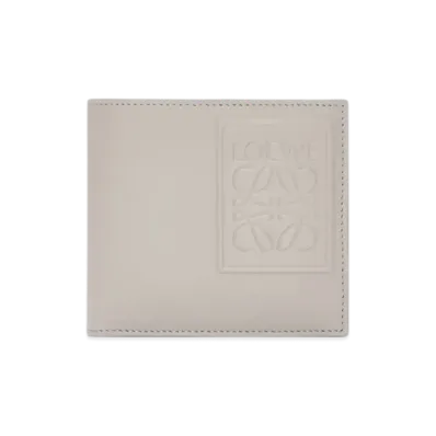 LOEWE Bifold Wallet "Shell Grey"