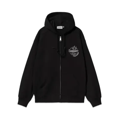 Carhartt Hooded Blaze Jacket "Black/Wax"
