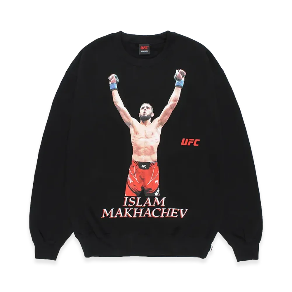 WACKO MARIA x UFC Heavy Weight Sweat Shirt "Black"
