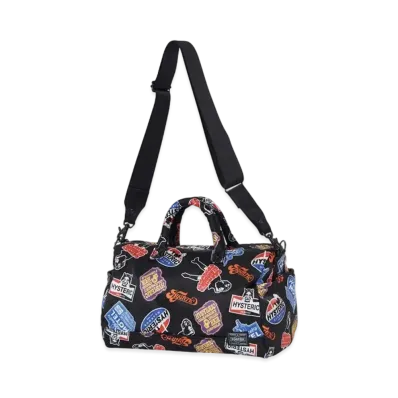 HYSTERIC GLAMOUR x PORTER Classic Stickers Pattern 2way Doctor's Bag "Black"