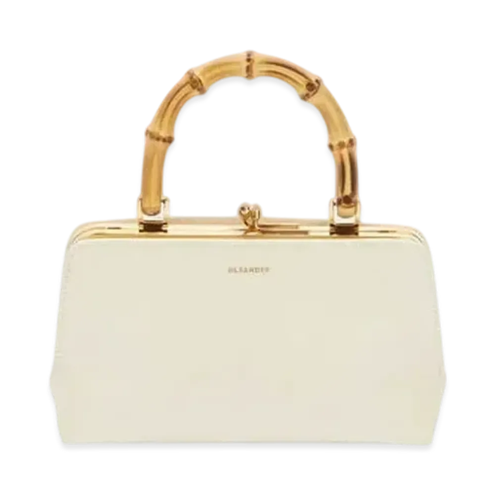 Jil Sander Goji Bamboo Mini "Eggshell"
