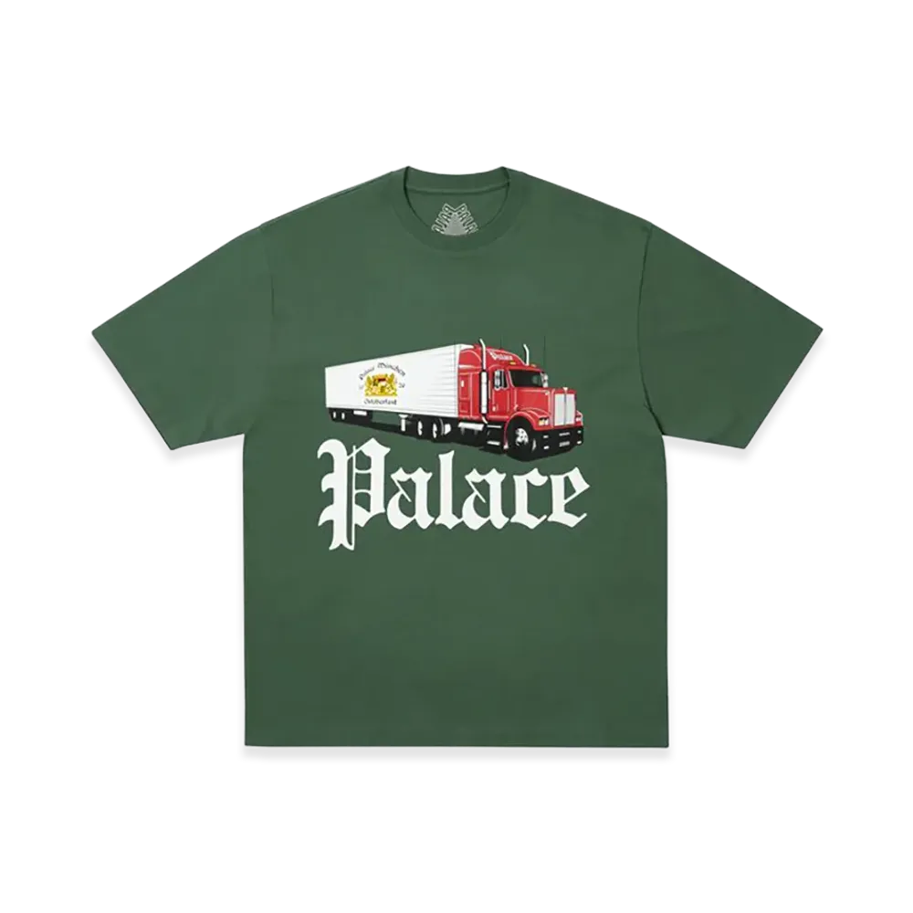 PALACE Truck Off T Shirt "Racey Green"