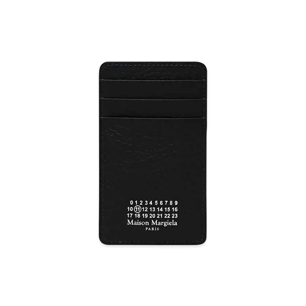 Maison Margiela 4 Stitch Card Holder "Black"