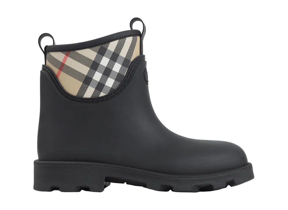 Burberry Marsh Stamp Ankle Boots "Black"
