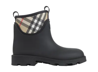 Burberry Marsh Stamp Ankle Boots "Black"