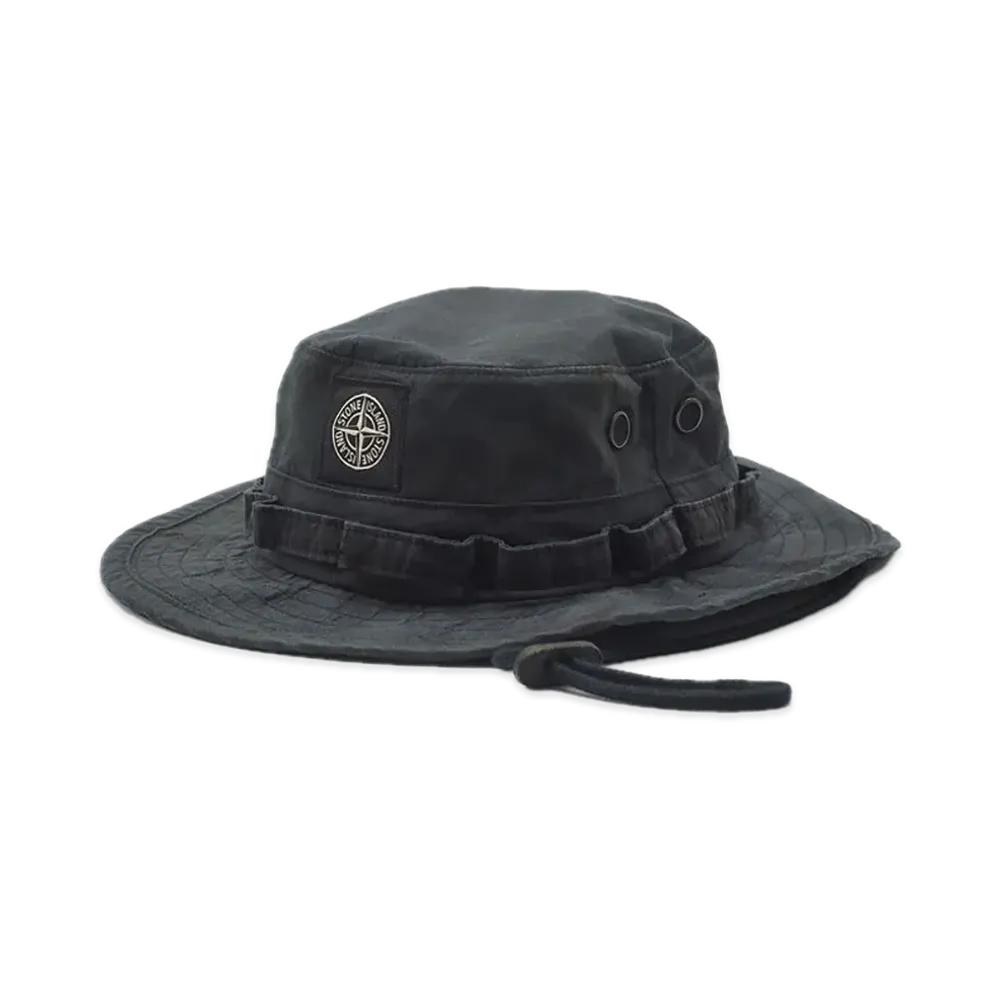 Supreme x Stone Island Camo Boonie "Black"