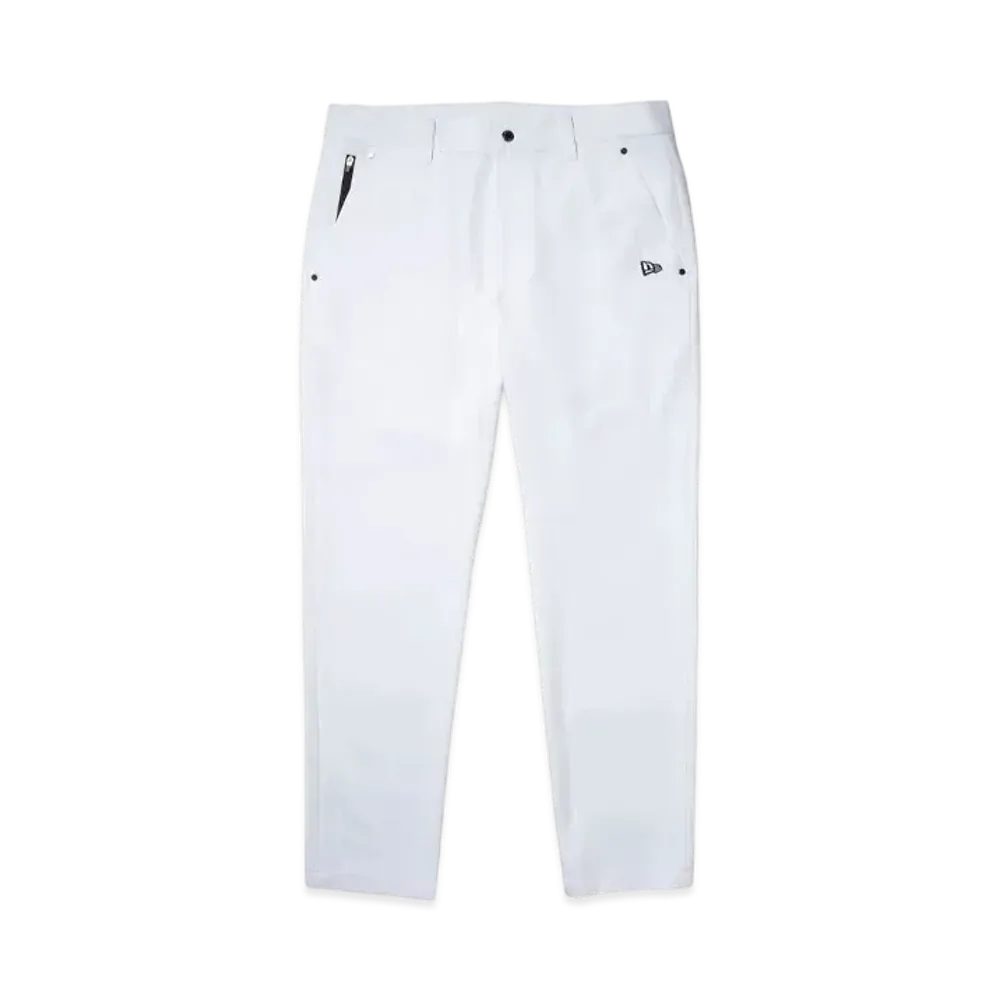NEW ERA Golf Tapered Stretch Pants "White"