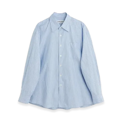 OUR LEGACY Borrowed Shirt "Big Daddy Stripe Oxford"