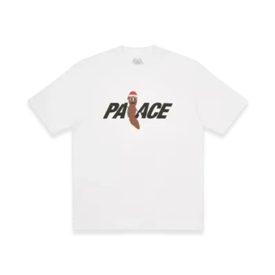 PALACE Mr Hankey T-Shirt "White"