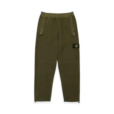 Stone Island 60854 Garment Dyed Gauzed Cotton Nylon Sweatpants - 23FW "Olive Green"