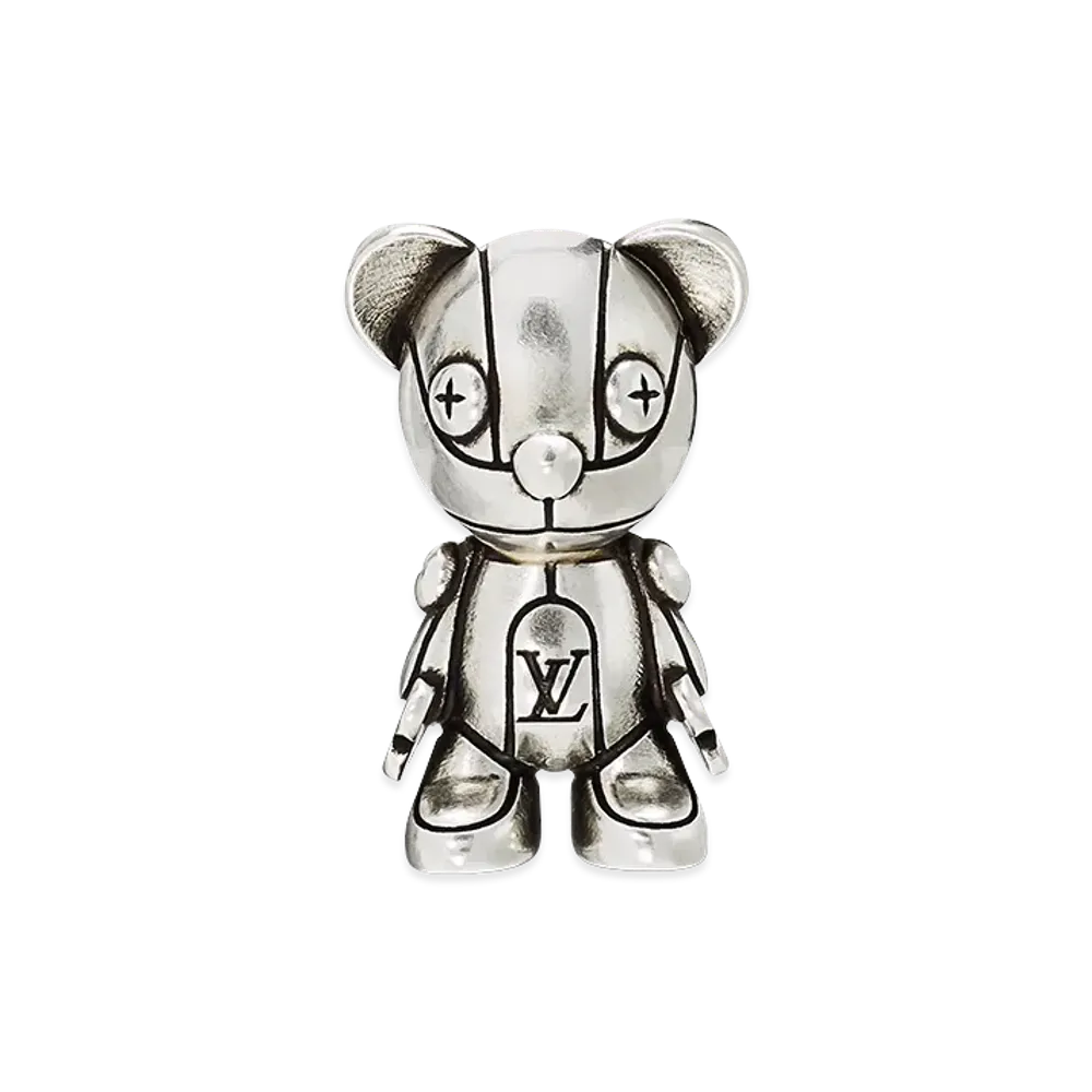 Louis Vuitton Brooch Louis "Silver"