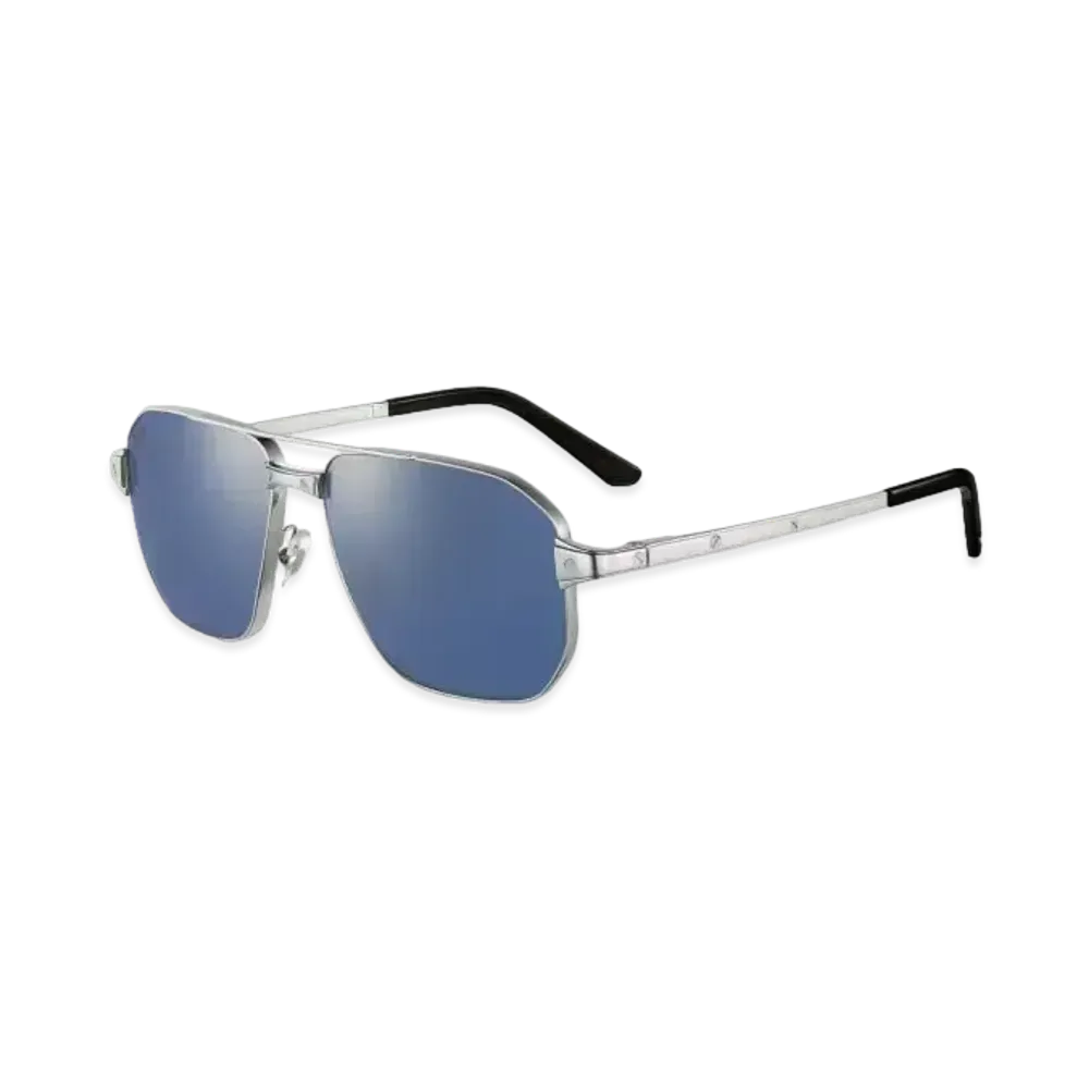 Cartier Santos de Cartier Sunglasses "Blue"