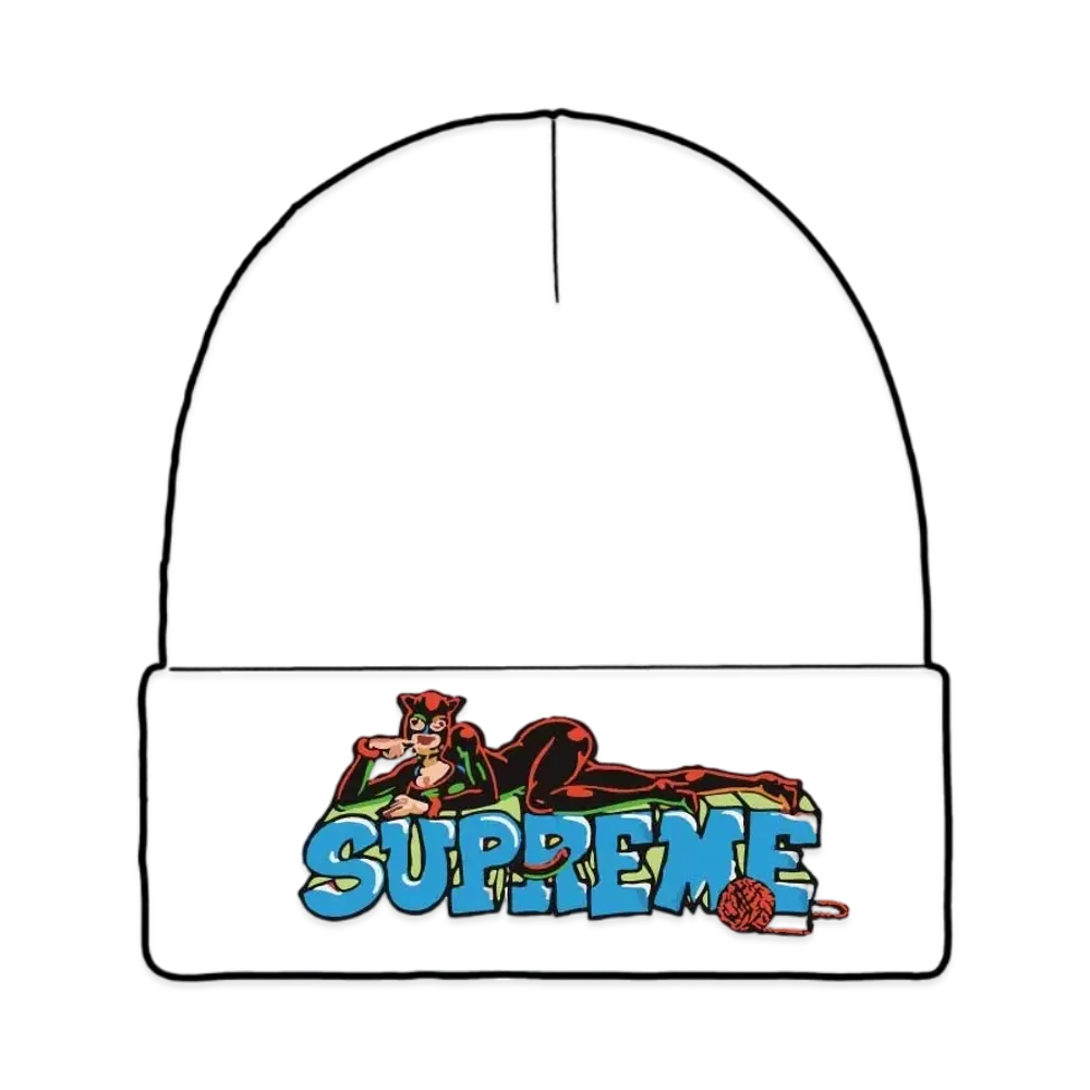 Supreme Catwoman Beanie "White"