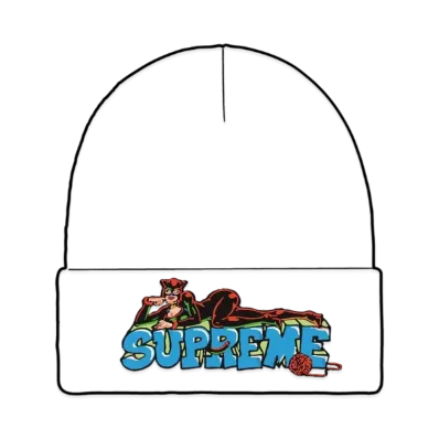 Supreme Catwoman Beanie "White"