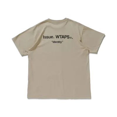 WTAPS Identity / SS / Cotton "Beige"