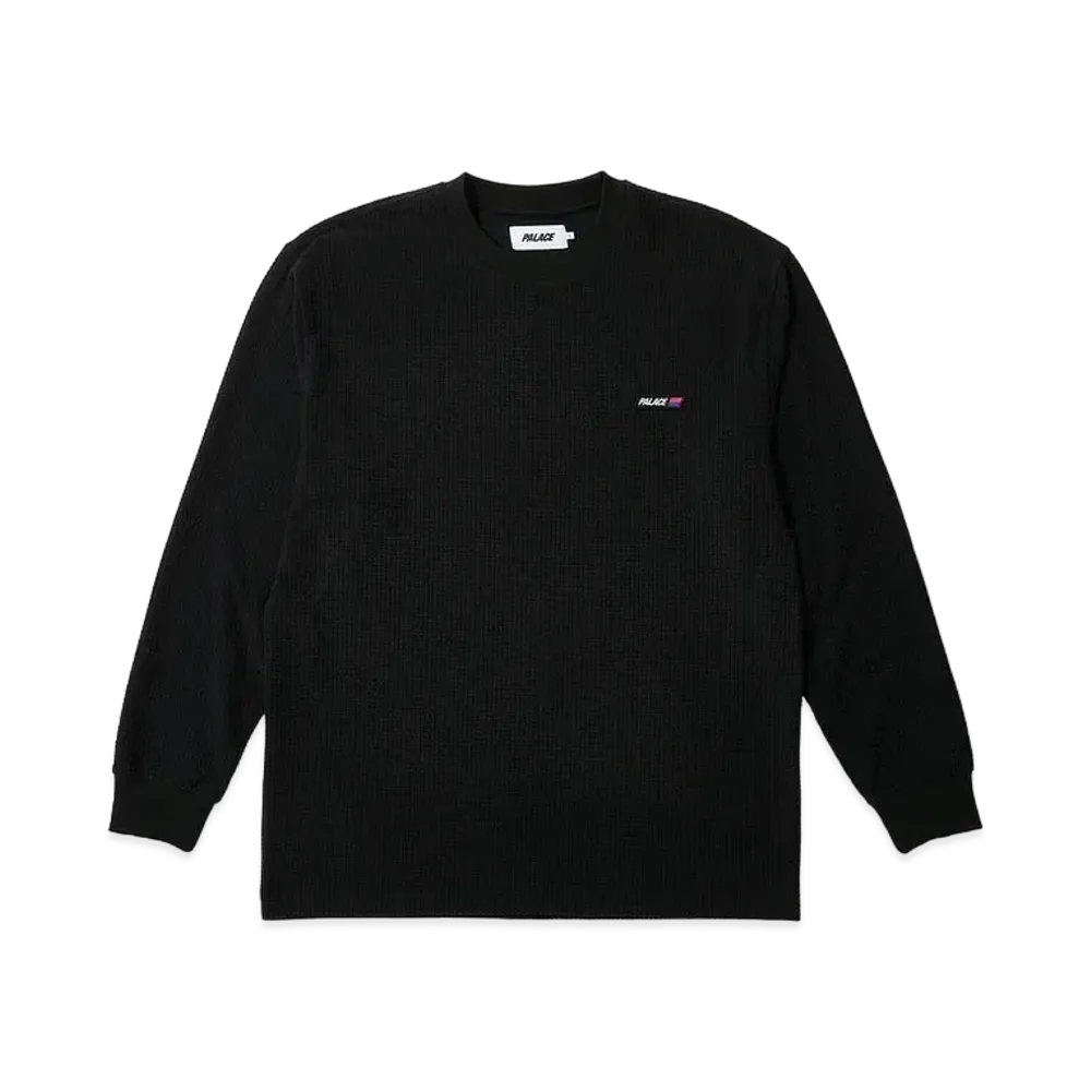 PALACE Grid Thermal Longsleeve "Black"