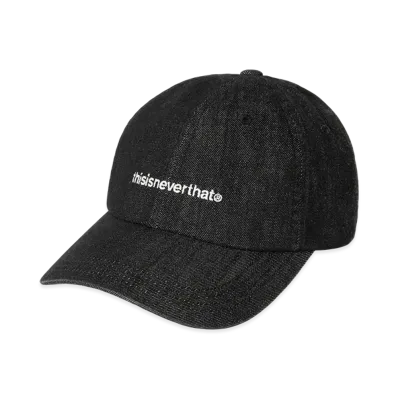 thisisneverthat Denim T-Logo Cap "Black"